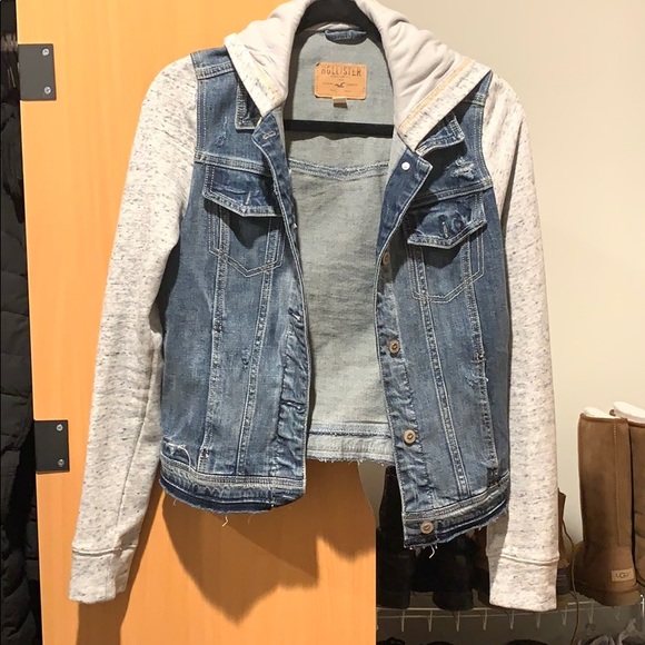 Hollister Jackets & Blazers - Jean Jacket Sweatshirt Combo